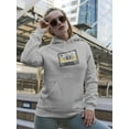 thumbnail image 2 of 80's Throwback Hoodie Women -Image by Shutterstock, Female Large, 2 of 4