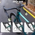 thumbnail image 3 of MRSXXNTY Bike Mirrors,Bike Bar End Mirror, HD Glass Convex Lens Bicycle Rearview Mirror, Safe Cycling Rearview Mirror, Easy to Install, 3 of 5