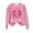 #0077-Pink, variant on Uootdi Long Sleeve Shirts for Women Crewneck Breast Cancer Sweatshirts for Women Breast Cancer Awareness Shirt Pullover Pi Gift nk Ribbon Survivor