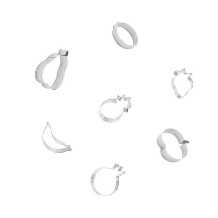 

DTOWER Stainless Steel Cake Mold Fruits Shaped Biscuit Cookie Fondant Mould Stencil DIY Baking Tool