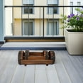 thumbnail image 4 of Raindrops 2PCS/Set Barrel Planters for Outdoor Plants Wooden Flower Pot, 4 of 8