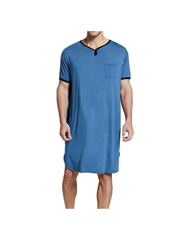 Mens Long Nightshirts