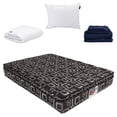 thumbnail image 1 of Colchón King Size Morgan + Almohada One + Protector Cloud + Sabanas Softy, 1 of 8
