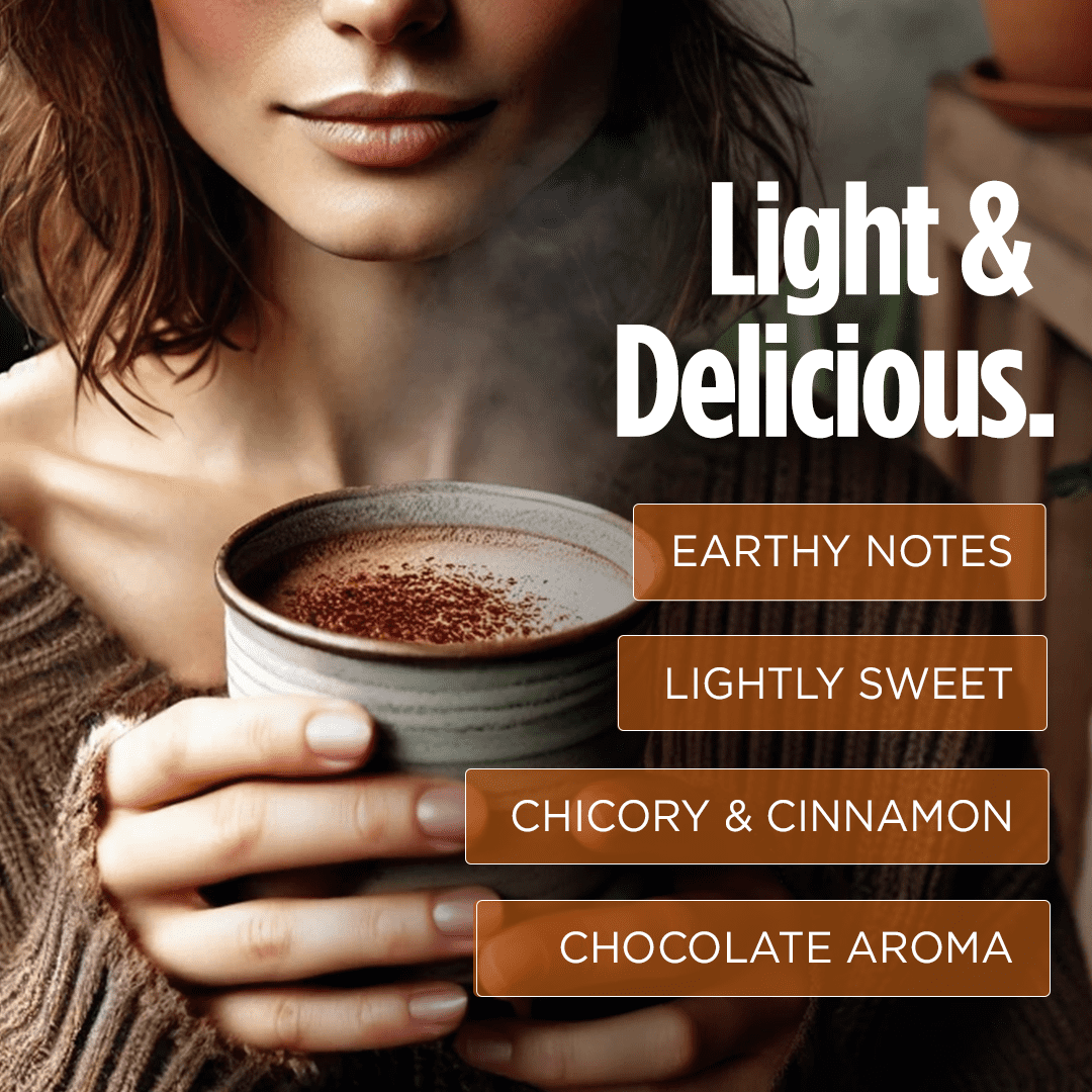 VitaCup Mushroom Coffee Alternative Instant Drink Mix, 30 Servings