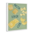 thumbnail image 3 of Stupell Industries Minimal Pasta Lover Club Canvas Wall Art design by Robin Maria, 20 x 16, 3 of 7