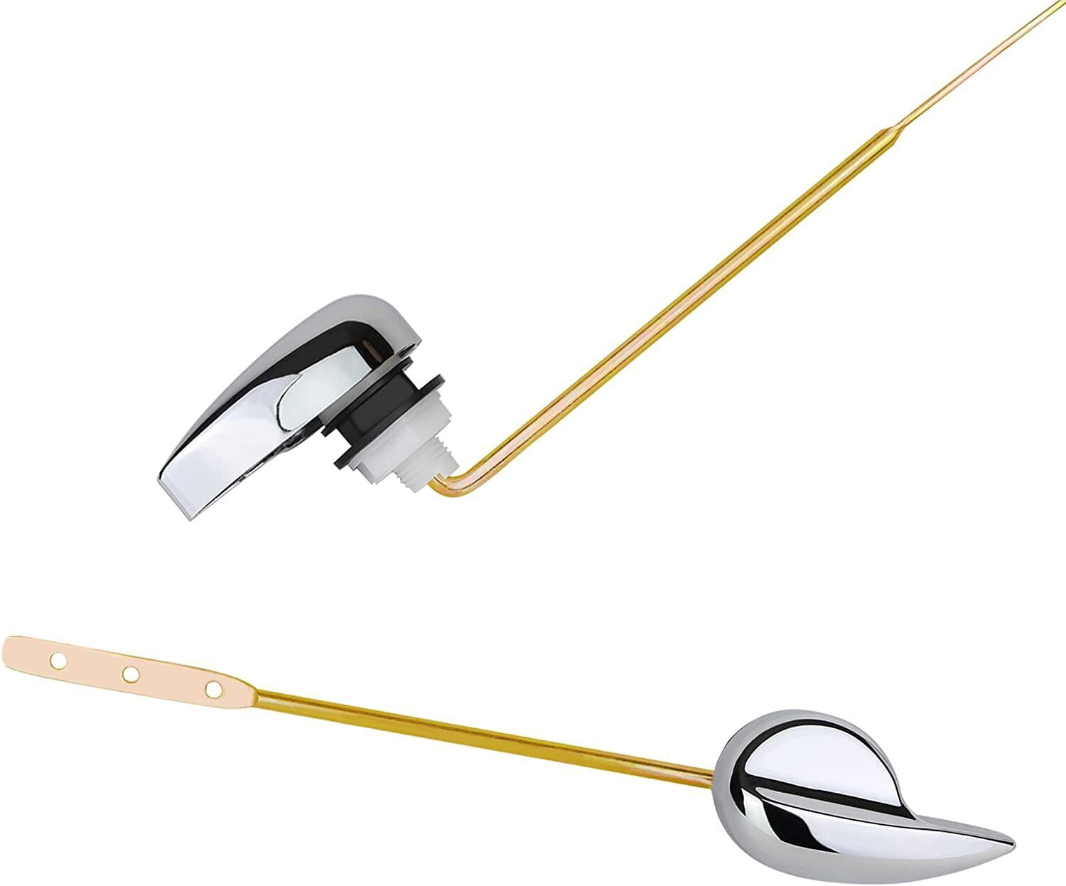 Universal Toilet Flush Lever Handle Replacement Kit for Most Toilet