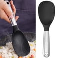 thumbnail image 4 of Peahefy Stainless Steel Silicone Rice Spoon Non-Stick Pan Rice Serving Spoon with Hanging Hole Kitchen Tool,Rice Spoon,Pan Rice Spoon, 4 of 8