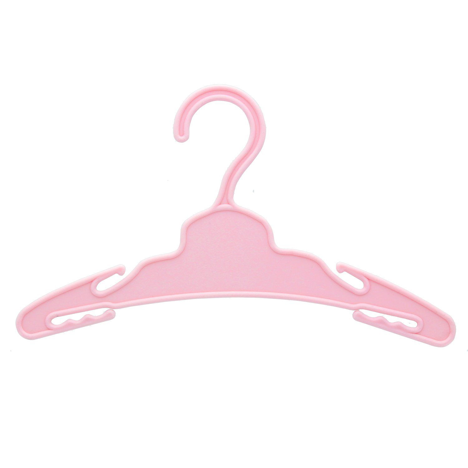 Doll Hangers Set of 12 Plastic Hangers Fits 18 Inch American Girl Dolls Clothes