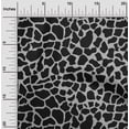 thumbnail image 1 of oneOone Cotton Poplin Twill Black Fabric Giraffe Animal Skin Sewing Craft Projects Fabric Prints By Yard 56 Inch Wide, 1 of 4