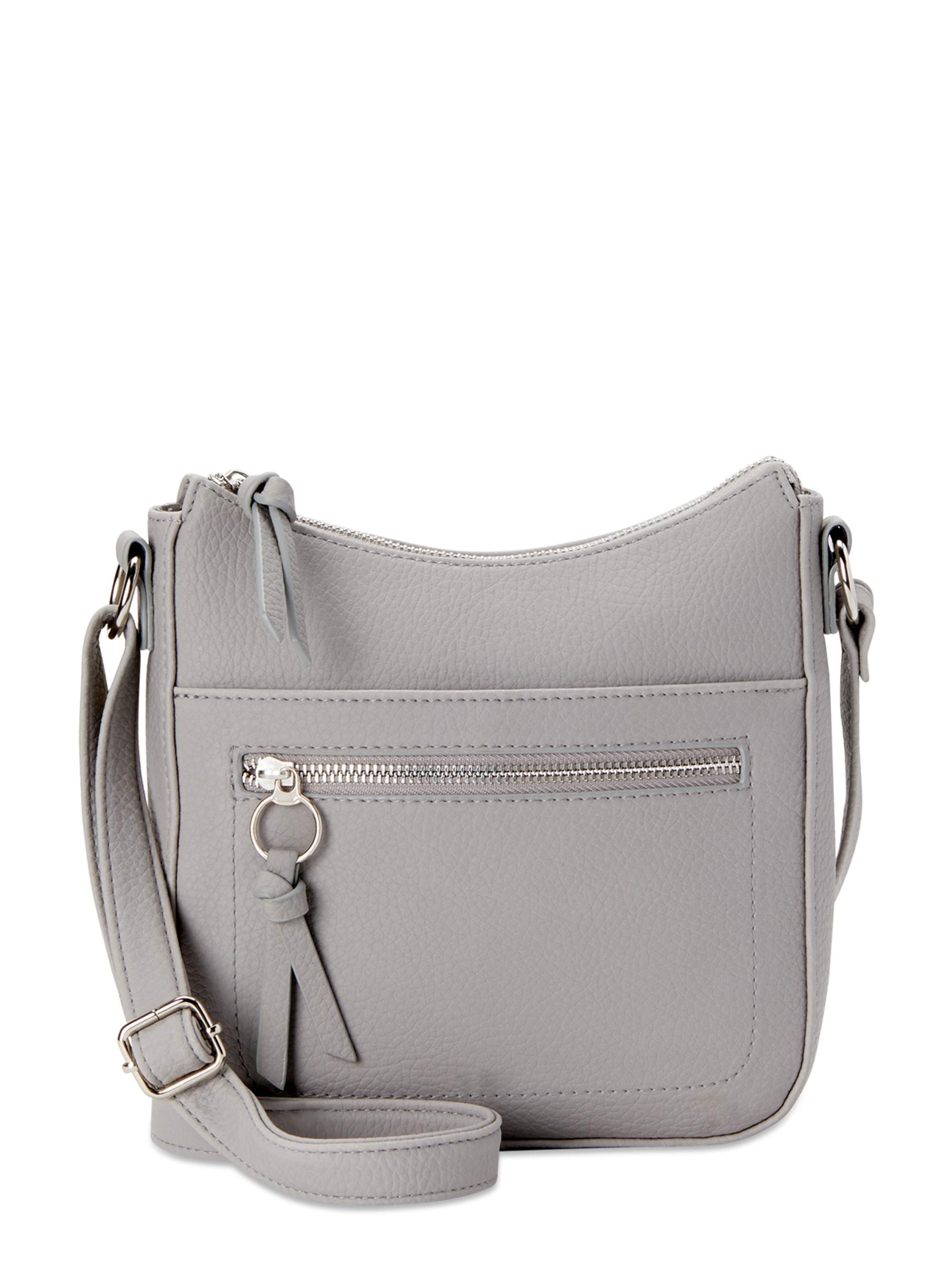 Time and Tru North/South Crossbody Bag with Adjustable Strap