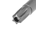 thumbnail image 3 of Unique Bargains 10pcs 100mm 1/4' Hex Shank T27 Magnetic Torx Head Security Screwdriver Bit S2, 3 of 4