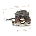 thumbnail image 2 of The ROP Shop Carburetor for Harley Davidson 27158-67A & 2715867A Two Cycle Golf Cart Carb, 2 of 8