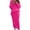 Hot Pink, variant on JHLZHS Sundresses Women's Cable Knit Sweater Set in Moth Fabric Warm and Cozy for Autumn and Winter Maxi Dress Tea Party Dresses for Woman