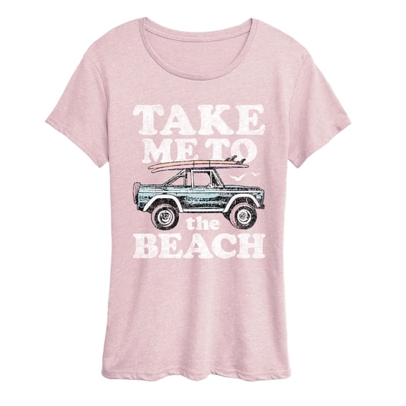 Instant Message - Take Me to the Beach Short Sleeve Graphic T-Shirt