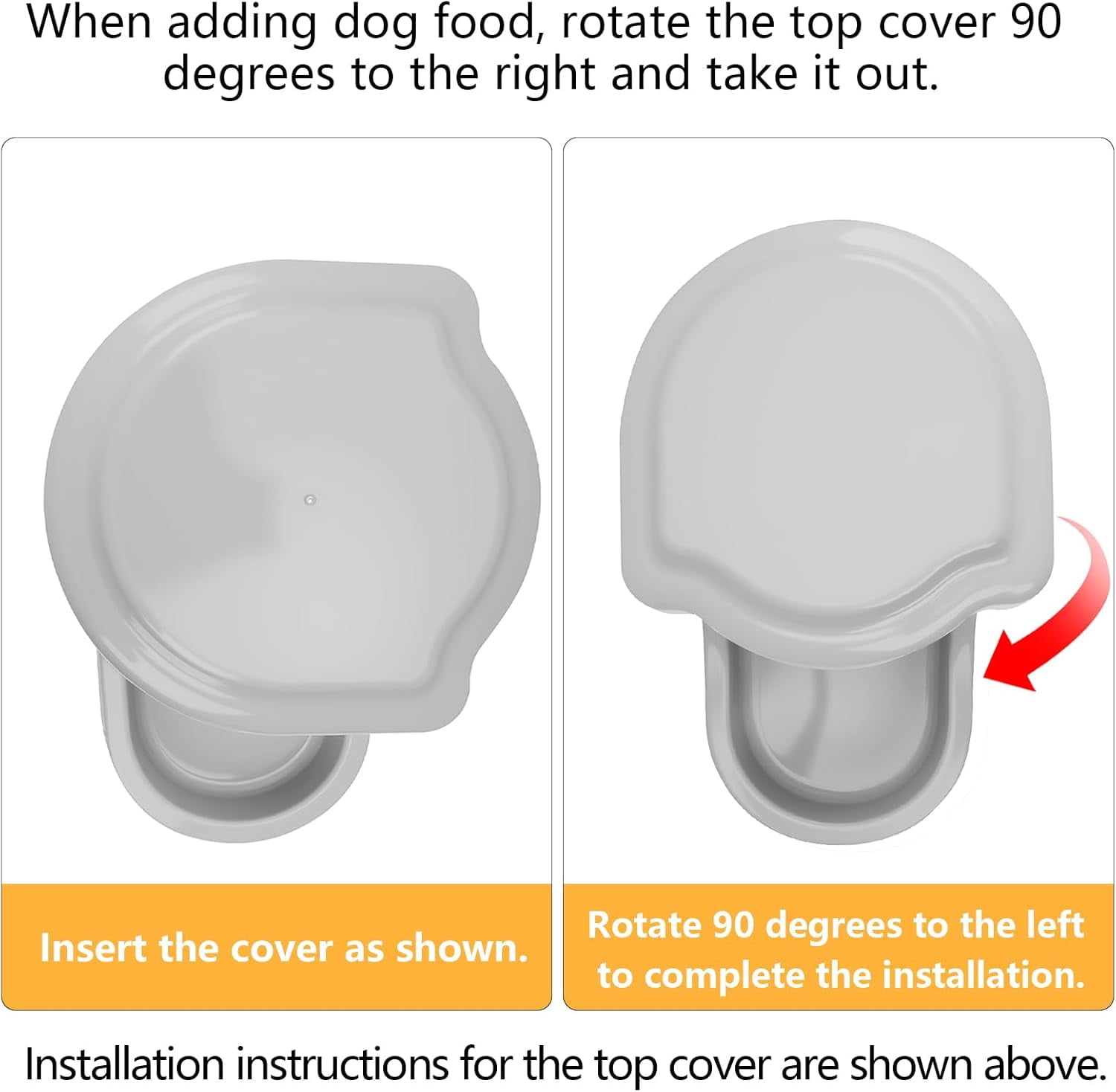 9.5L Dog Feeders and Water Bowl Set for Large Dogs, 2.5 Gallon Automatic Water Dispenser, Gravity Dog Food Dispenser