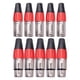 thumbnail image 2 of 10 piezas conectores XLR DMX 3 Pin shamjiam rojo, 2 of 9