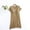 Yellow, variant on Sentmoon Maternity Summer Clothess Plus Size Short Sleeve Summer Wedding Guest Dress V Neck Solid Color Loose Casual Dresses for Women Soft and Comfortable for Postpartum Wear Yellow XXL