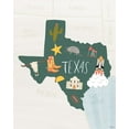 thumbnail image 2 of Louise, Gigi 20x24 White Modern Wood Framed Museum Art Print Titled - Texas Icons 2, 2 of 4