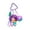 Purple_a, variant on Plush Clown Keychain Stuffed Animal - Cute Plushies for Halloween Party Favors, School Prizes, Trick-or-Treat Bags,Pink
