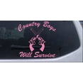 thumbnail image 1 of Country Boys Will Survive Car or Truck Window Decal Sticker, 1 of 1