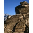 thumbnail image 2 of Flaherty, Dennis 15x18 White Modern Wood Framed Museum Art Print Titled - California Great Basin Abstract petroglyphs, 2 of 4