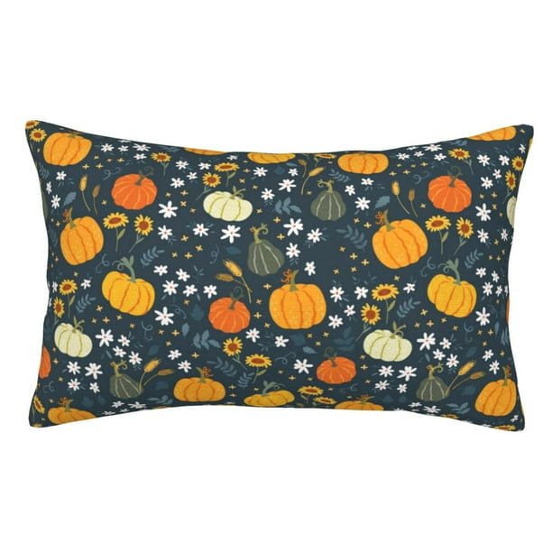 Balery Pumpkin Funda de Cojín Estampada, Regalos para Mujeres, Regalos de Amor para Ella, Regalos para Novia o Esposa, Funda de Almohada-20"x30"