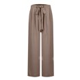 thumbnail image 5 of zbxnLI Wide Leg Pants Womens Flowy Lounge Pants High Waist Waistband Casual Summer Palazzo Pants, 5 of 5