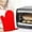 Red RD, variant on Gecau Kitchen Cooking Microwave Oven Gloves Glove Upgraded rowave Oven Supplies Red 12x7.2 Inch Home Gadgets