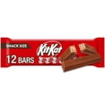 thumbnail image 2 of Kit Kat Milk Chocolate Wafer Snack Size Candy, Bars .49 OZ, 12 Count, 2 of 8