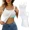 white*2, variant on Alove Women's Cotton UnderShirts Wider Sleeve Tank Top Built-in Bra