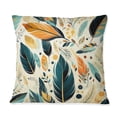 thumbnail image 3 of Designart "Earthy Nomadic Artwork III" Boho Printed Throw Pillow, 3 of 5