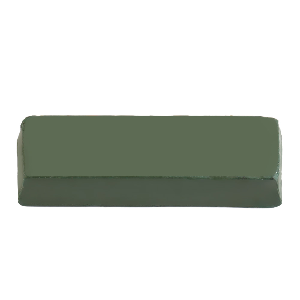 Pâte à Polir Verte Professionnelle - 112x35x25 Mm, Pour Métaux (inox, Cuivre), Bois, Jade, Polissage Miroir