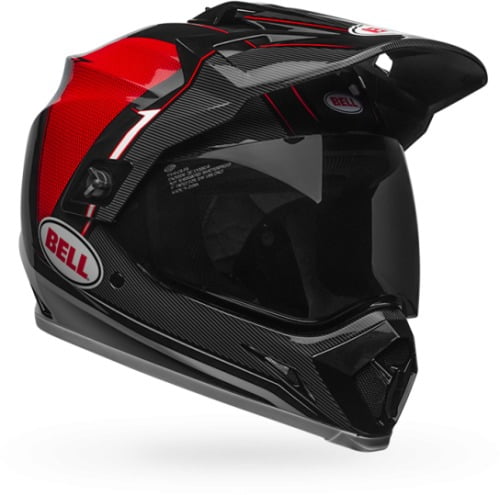 Bell MX 2018 MX-9 Adventure MIPS Motorcycle Motorbike Helmet Berm Black/Red