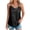 Black, variant on Women Sequins V Neck Spaghetti Strap Solid Casual Fashion Party Vacation Beach Loose Tank Tops Sparkly V-Neck Tank, Blue M