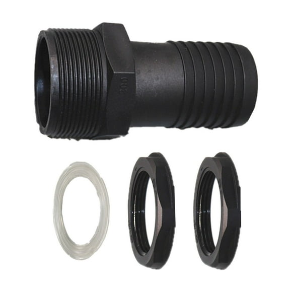 jesticaly Gaine de Baril Durable Raccord Gaine de Réservoir IBC pour Réservoirs d'Eau Étangs Barils de Pluie 50mm 50mm