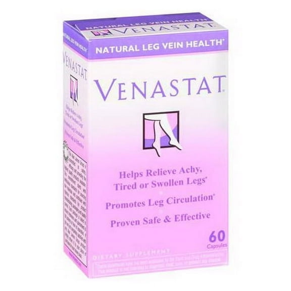 Venastat Capsules For Natural Leg Vein Health - 60 Capsules, 3 Pack