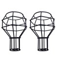 thumbnail image 3 of Pantalla De Jaula Vintage, Protector De Lámpara De Metal Industrial Para Accesorio De Iluminación Colgante Diy, Lámpara De Pared De Luz De Techo Cateissary HA025518-04, 3 of 5