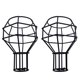 thumbnail image 3 of Pantalla De Jaula Vintage, Protector De Lámpara De Metal Industrial Para Accesorio De Iluminación Colgante Diy, Lámpara De Pared De Luz De Techo seitruly HA025518-04, 3 of 5