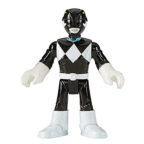 Imaginext power rangers replacement Part Black Ranger action figure Man Figure 