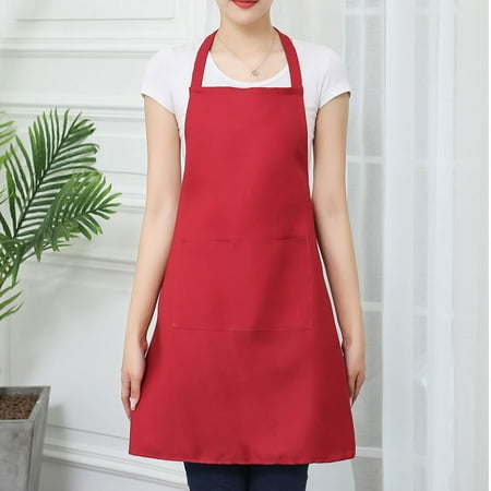

Waterproof Oil Cooking Apron Chef Aprons for Women Men Kitchen Bib Apron Idea for Dishwashing Cleaning Painting