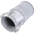 thumbnail image 1 of Jarra de leche vintage galvanizada, jarrón de metal rústico, para flores y decoración, 1 of 5