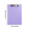 thumbnail image 3 of A4 Board Clip, Transparent Plastic Board, Office Folder, Durable Design + Lightweight, for Scholars, Organizing Documents, Writing Pad, Data Board, Contract Clip, Food Order Clip,vsgery, 3 of 9
