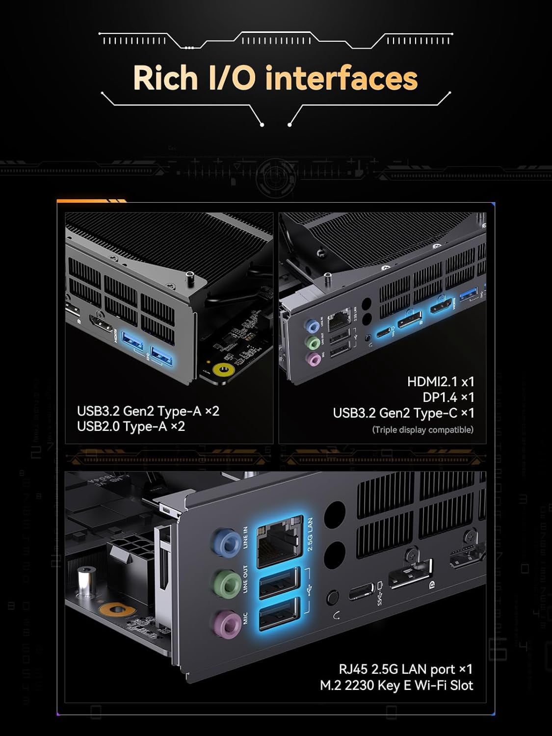 MINISFORUM BD795i SE X3D Motherboard AMD Ryzen 9 7945HX3D Gaming