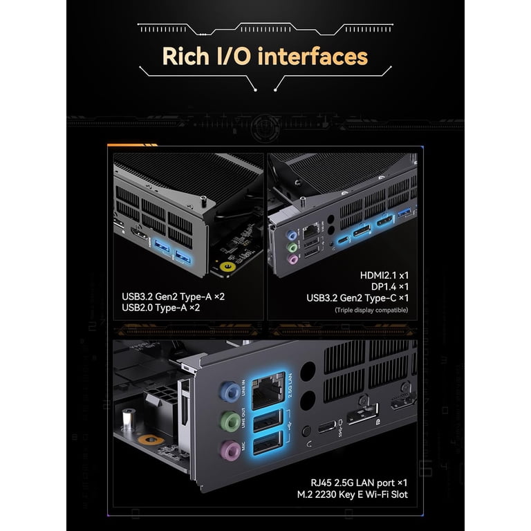 MINISFORUM BD795i SE X3D Motherboard AMD Ryzen 9 7945HX3D Gaming