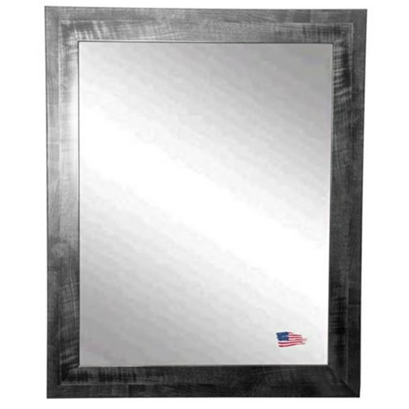 Rayne Mirrors Black Smoke Traditional Wall Mirror