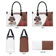 thumbnail image 2 of Plott Hound Dog Bag, Personalized Leather Handbags For Women - Personalized Leather Purse with Name - Tote Bags for Mom Grandma - Custom Gifts Ideas for Her, Gift for Dog Lover, 2 of 7