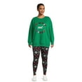 thumbnail image 4 of Christmas Women's Plus Size Sequin Graphic Sweatshirt from Feeling Festive, 4 of 6
