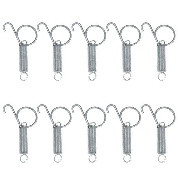 XROMTBEM Spring Latch Hooks for Wire Doors Cages of Rabbit Rodent