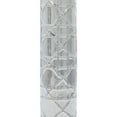 thumbnail image 6 of DecMode 4"W, 12"H Geometric Silver Ceramic Vase with Varying Patterns, Set of 3, 6 of 14