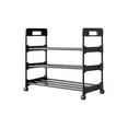 thumbnail image 2 of HongHeng Shoe Rack with Wheels Movable Shoe Rack Organizer Three Tier Shoe Storage Cabinet for Everyday Items Suitable for Bedroom Closet Entryway Bedroom Under Table, 2 of 6